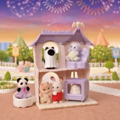 Calico Critters Spooky Surprise House, Dollhouse Playset With Collectible Doll Figure -Barbie Store GUEST 02b56d25 5677 4738 b93d f8f10bc03eb2