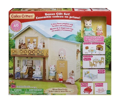 Calico Critters Hillcrest Home Gift Set, Dollhouse Playset With Figures, Furniture And Accessories 4 Calico Critters Hillcrest Home Gift Set, Dollhouse Playset With Figures, Furniture And Accessories - Image 4
