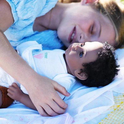 Paradise Galleries Realistic Newborn Doll - Forever Yours Beloved, 7-Piece Reborn Doll Gift Set With Magnetic Pacifier 7 Paradise Galleries Realistic Newborn Doll - Forever Yours Beloved, 7-Piece Reborn Doll Gift Set With Magnetic Pacifier - Image 7