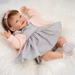 Paradise Galleries Realistic Reborn Toddler Doll Sweetie Pie, 19 Inch, Rooted Hair And Magnetic Pacifier, 7-Piece Baby Doll Gift Set -Barbie Store GUEST 07abad1a 3f9f 4ca7 bc56 6cd472b40279