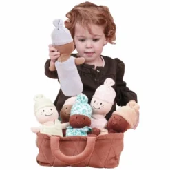 Creative Minds Basket Of Soft Babies With Removable Sack Dresses - Set Of 6 -Barbie Store GUEST 09fba1b9 8748 4745 8bbd b22742463957