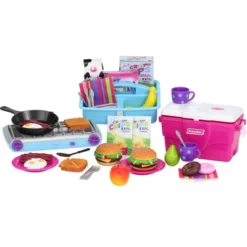 Sophia’s Cooler, Mugs And Grocery Food Set For 18'' Dolls, Hot Pink -Barbie Store GUEST 0a315b1f 5216 428c ad66 bac5fbbcb4a8