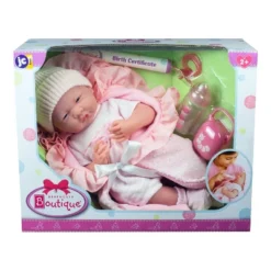 JC Toys La Newborn 15.5" Doll - Pink Deluxe Boutique Gift Set -Barbie Store GUEST 0aa426ba 1cc9 4847 a990 96d69615ad03