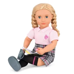 Our Generation Hally With Storybook & Accessories 18" Posable School Doll -Barbie Store GUEST 0c090631 a50f 4e1b be30 024423d5e057