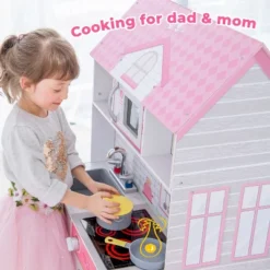 Teamson Kids 'Wonderland' Children's 2 In 1 Doll House & Play Kitchen TD-12515P 11 Teamson Kids 'Wonderland' Children's 2 In 1 Doll House & Play Kitchen TD-12515P -Barbie Store GUEST 0c3ebc88 7a0c 43fe a8fb 6a9d3465d6a8