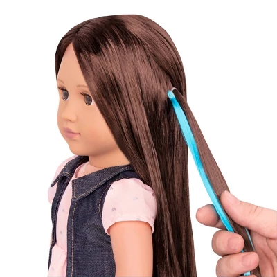 Our Generation Kaelyn With Style Book 18" Hair Play Doll 1 Our Generation Kaelyn With Style Book 18" Hair Play Doll
