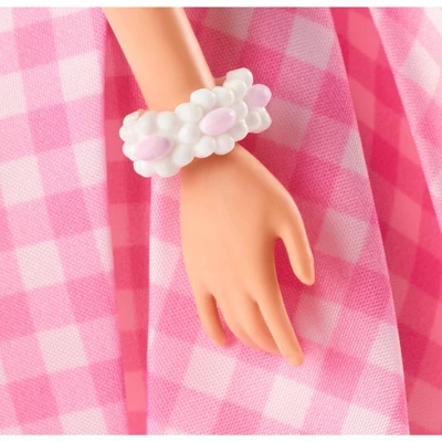 Barbie: The Movie Collectible Doll Margot Robbie As Barbie In Pink Gingham Dress 3 Barbie: The Movie Collectible Doll Margot Robbie As Barbie In Pink Gingham Dress - Image 3
