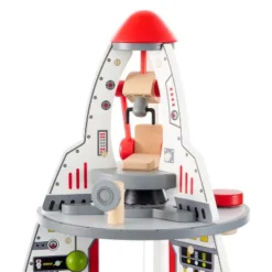 Hape Multi Level 4 Tier 37 Piece Wooden Discovery Spaceship Center Kids Activity Play Set With Multiple Rooms And Accessories -Barbie Store GUEST 105c08d9 9aba 477f 9633 de2e3100ee93