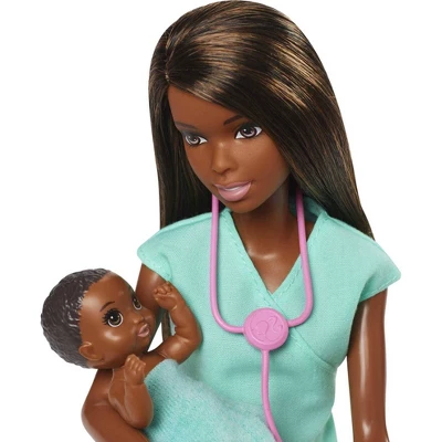 Barbie You Can Be Anything Baby Doctor Brunette Doll And Playset 2 Barbie You Can Be Anything Baby Doctor Brunette Doll And Playset - Image 2