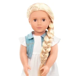 Our Generation Phoebe With Hair Clips & Styling Book 18" Hair Grow Doll 12 Our Generation Phoebe With Hair Clips & Styling Book 18" Hair Grow Doll -Barbie Store GUEST 16590b77 6c22 4a72 aed4 d14a1535da46