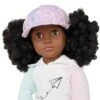 Our Generation Tyanna With Rolling Luggage & Accessories 18" Travel Doll