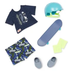 Our Generation Theodore 18" Skateboarder Boy Doll -Barbie Store GUEST 17209986 01b0 4d46 a793 138490cfb540