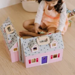 Melissa & Doug Fold And Go Wooden Dollhouse With 2 Dolls And Wooden Furniture 13 Melissa & Doug Fold And Go Wooden Dollhouse With 2 Dolls And Wooden Furniture -Barbie Store GUEST 17ff55ba 78ba 4cf4 b35c d6d6ad047c2e