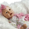 Paradise Galleries Real Life Baby Doll That Looks Real - Layla In FlexTouch Silicone Vinyl, 21 Inch Reborn Girl