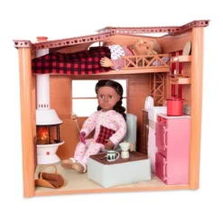 Our Generation Cozy Cabin Dollhouse Playset For 18" Dolls -Barbie Store GUEST 1a20e059 b4d6 41df 9534 9d1cb82d6bc8