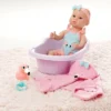 Madame Alexander 14" Small Wonders Sweet & Happy Baby Bath Set