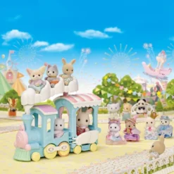 Calico Critters Floating Cloud Rainbow Train, Toy Train Vehicle For Dolls With Figure Included -Barbie Store GUEST 1d1ac7a5 aa78 40c8 bcbb 4fdf5340fb96