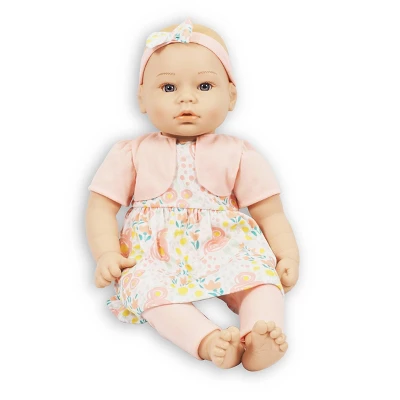 Madame Alexander 18" Small Wonders Sweet & Happy Baby Bedtime Set- Pink 1 Madame Alexander 18" Small Wonders Sweet & Happy Baby Bedtime Set- Pink