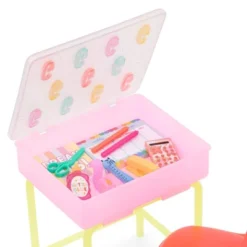 Glitter Girls 14" Doll And Accessories Alessa & School Desk Playset -Barbie Store GUEST 1d770712 ca9f 481e afc0 f6c9fba2df59