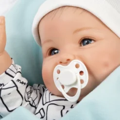 Paradise Galleries Realistic Chubby Baby Boy Doll - Big Boy With Fat Rolls And Magnetic Pacifier, 5-Piece Reborn Doll Set -Barbie Store GUEST 1dbc9632 f7fd 40ad 9700 def1ae001e3d