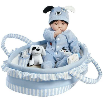 Paradise Galleries Reborn Baby Doll Boy "Finn & Sparky" Boy Baby Doll. 17" Weighted Realistic Doll With 9 Baby Doll Accessories. Age 3+ 1 Paradise Galleries Reborn Baby Doll Boy "Finn & Sparky" Boy Baby Doll. 17" Weighted Realistic Doll With 9 Baby Doll Accessories. Age 3+