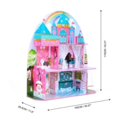 Olivia's Little World By Teamson Kids Furnished Castle Dollhouse For 12" Dolls -Barbie Store GUEST 1f3c4cf5 3494 49b5 a7d9 3a0be96ef927