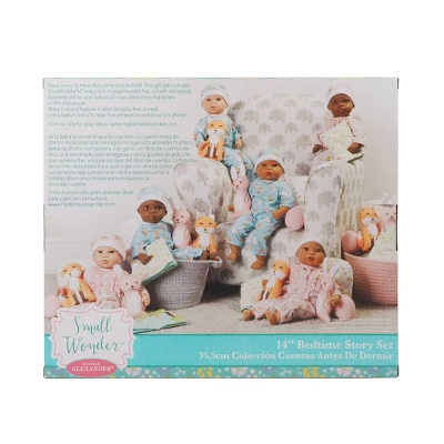 Madame Alexander Small Wonder 14" Bed Time Story Set - Brown Eyes 5 Madame Alexander Small Wonder 14" Bed Time Story Set - Brown Eyes - Image 5
