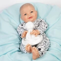 Paradise Galleries Realistic Chubby Baby Boy Doll - Big Boy With Fat Rolls And Magnetic Pacifier, 5-Piece Reborn Doll Set -Barbie Store GUEST 1f88e09c f917 4799 b428 96d7db5bdb6d
