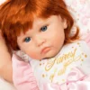 Paradise Galleries Reborn Toddler - Once Upon A Princess, 20 Inch Made In GentleTouch Vinyl, Red Hair, 6-Piece Realistic Baby Doll Gift Set