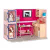 Our Generation Healthy Paws Vet Clinic Playset In Pink With Electronics For 18" Dolls