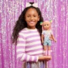 Glitter Girls Poseable Doll With Colored Hair & Accessories - Nixie