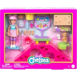 Barbie Chelsea Doll And Accessories Skatepark Playset With 2 Puppies And 15+ Pc -Barbie Store GUEST 23f0e414 70b1 4986 87c1 e04d0a25c277