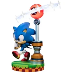 Sonic The Hedgehog 11" PVC Statue - Sonic Collector's Edition