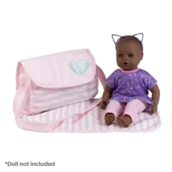 Adora Baby Doll Diaper Bag In Classic Pastel Pink, Diapers Fit 13 Inch Dolls -Barbie Store GUEST 28c27062 dd83 4a25 bc02 018fff69eb7f