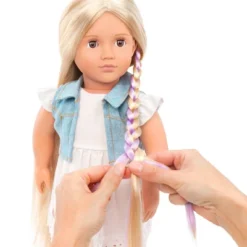 Our Generation Phoebe With Hair Clips & Styling Book 18" Hair Grow Doll 10 Our Generation Phoebe With Hair Clips & Styling Book 18" Hair Grow Doll -Barbie Store GUEST 29e83cff f4ba 4d13 b7be 287e0cbdd713