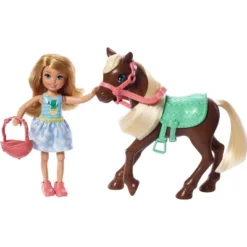 Barbie Club Chelsea Doll And Brown Pony -Barbie Store GUEST 2a333ed7 1d4b 4e25 ace0 cb9b67276021