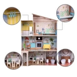 Olivia's Little World By Teamson Kids Wooden Dreamland Mediterranean Dollhouse Set 15 Olivia's Little World By Teamson Kids Wooden Dreamland Mediterranean Dollhouse Set -Barbie Store GUEST 2a94ddde 25ce 4c01 bbc6 ae43baf7744b