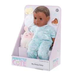 Perfectly Cute My Sleepy Baby 14" Baby Doll - Dark Brunette With Brown Eyes -Barbie Store GUEST 2bc1aec9 4199 4d3d a13f a9e9d9e4ea3d