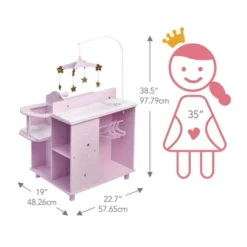 Olivia's Little World - Twinkle Stars Princess Baby Doll Changing Station With Storage -Barbie Store GUEST 2cd6ebbb 26b1 4d86 9e42 f8d0d73cdaf0