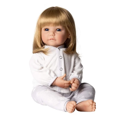Adora Realistic Baby Doll Little Lamb Toddler Doll - 20 Inch, Soft CuddleMe Vinyl, Blonde Hair, Blue Eyes 6 Adora Realistic Baby Doll Little Lamb Toddler Doll - 20 Inch, Soft CuddleMe Vinyl, Blonde Hair, Blue Eyes - Image 6