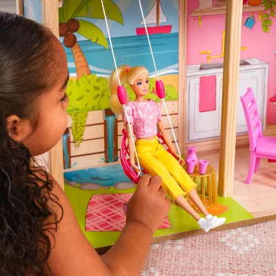 KidKraft Blooming Spring Garden Dollhouse 8 KidKraft Blooming Spring Garden Dollhouse - Image 8