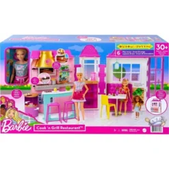 Barbie Cook 'n Grill Restaurant Playset -Barbie Store GUEST 3207d295 8a50 474a 98e9 de9b50a9dbde