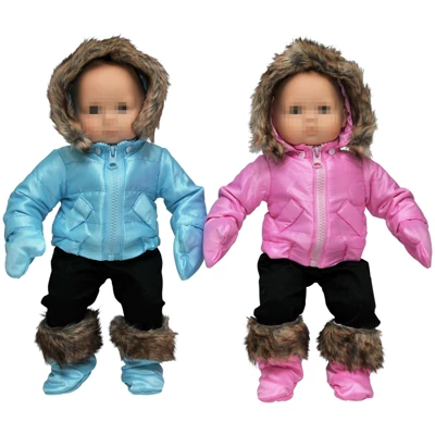 The Queen's Treasures 15 Inch Baby Doll Clothes Complete Blue Snow Suit 7 The Queen's Treasures 15 Inch Baby Doll Clothes Complete Blue Snow Suit - Image 7
