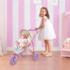 Olivia's Little World Baby Doll Jogging Stroller Buggy Iridescent Color OL-00016