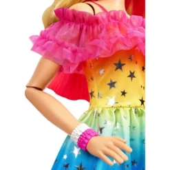 Barbie 28" Large Doll With Blond Hair And Rainbow Dress -Barbie Store GUEST 3354b986 bbc1 4fd4 bcee ce5026c9a161