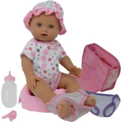The New York Doll Collection 12 Inch Drink And Wet Potty Training Baby Doll -Barbie Store GUEST 3388430e e134 46d9 9bd1 d3846f243a4d