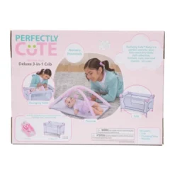 Perfectly Cute Deluxe 3 In 1 Play Crib For Baby Doll -Barbie Store GUEST 34d38fee ed64 41a1 849f ae683e31c5ba