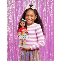 Glitter Girls 14" Doll And Accessories Alessa & School Desk Playset