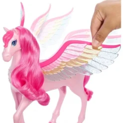 Barbie A Touch Of Magic Pink Pegasus With Puppy, Lights And Sounds 8 Barbie A Touch Of Magic Pink Pegasus With Puppy, Lights And Sounds -Barbie Store GUEST 35da7b7e 0617 44bb 8675 c2e2705a376a