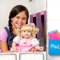 Adora Realistic Baby Doll Ice Cream Party Toddler Doll - 20 Inch, Soft CuddleMe Vinyl, Light Blonde Hair, Blue Eyes -Barbie Store GUEST 3686b814 f476 47f8 a2f5 549b664fcc3f